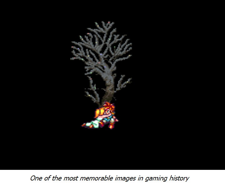 Crono and Marle at the Tree